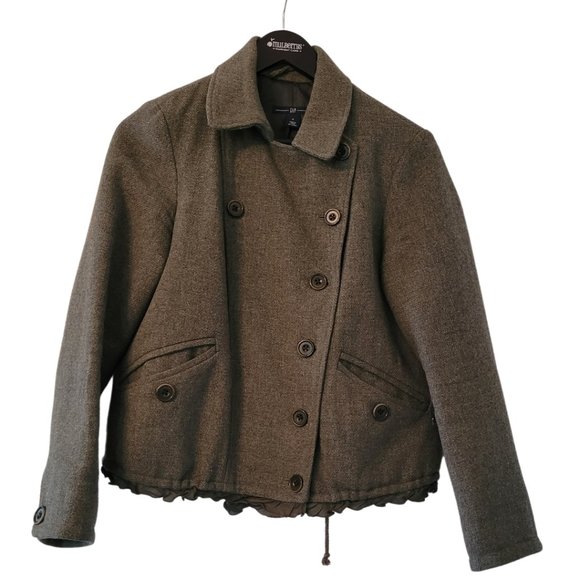 Gap 100% wool army green jacket - size S - Picture 1 of 5